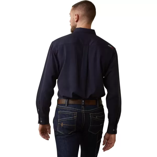 imageAriat Mens FR Air Inherent Work ShirtNavy Heather