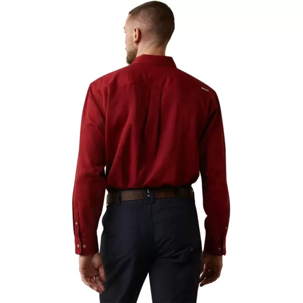 imageAriat Mens FR Air Inherent Work ShirtRed Heather