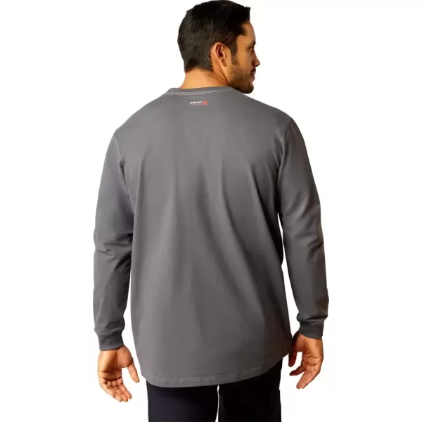 imageAriat Mens FR Air Rig Life Graphic TShirtCharcoal Grey