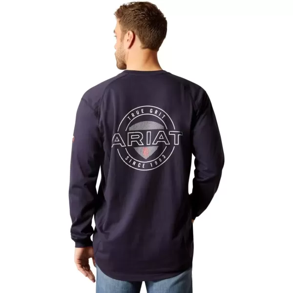 imageAriat Mens FR Air Rig Life Graphic TShirtNavy