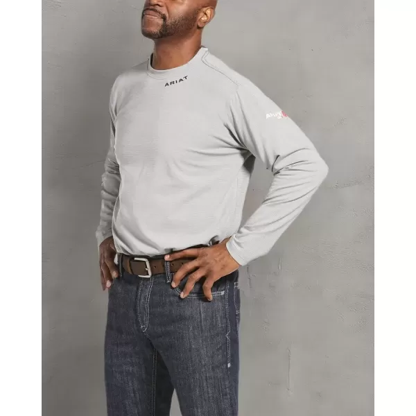 imageAriat Mens FR Baselayer TShirtSilver Fox
