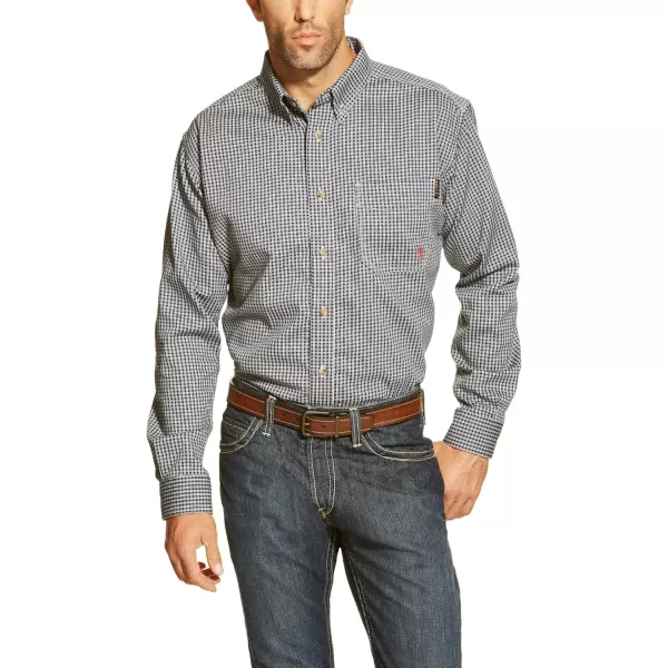 imageAriat Mens FR Basic Work ShirtBlue Multi