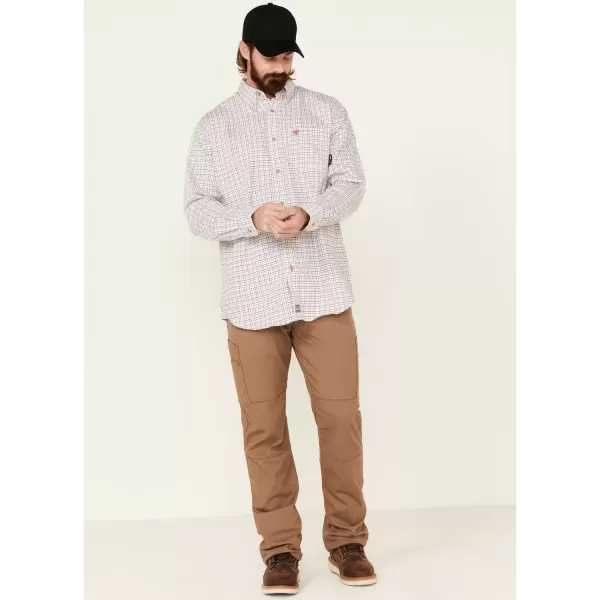 imageAriat Mens FR Basic Work ShirtWhite Multi