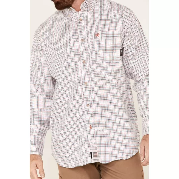 imageAriat Mens FR Basic Work ShirtWhite Multi