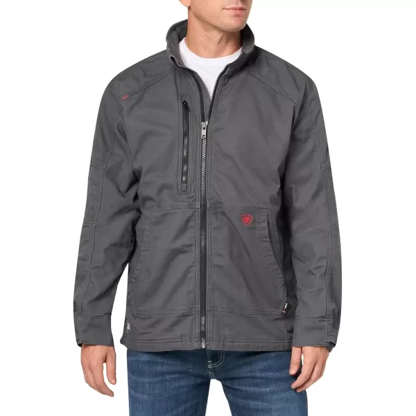 imageAriat Mens FR DuraLight Cordura Canvas Field JacketIron Grey
