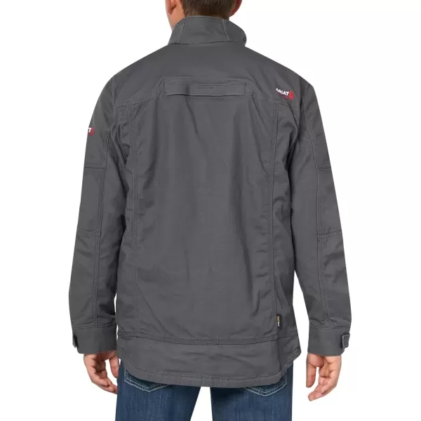 imageAriat Mens FR DuraLight Cordura Canvas Field JacketIron Grey