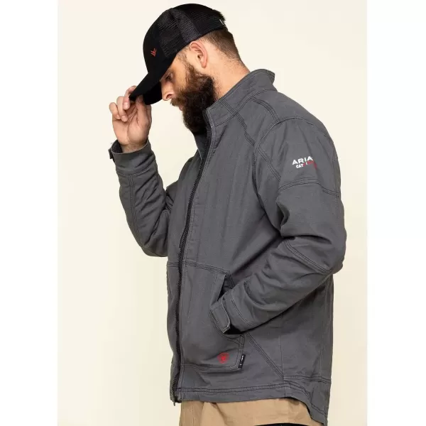 imageAriat Mens FR DuraLight Cordura Canvas Field JacketSteel