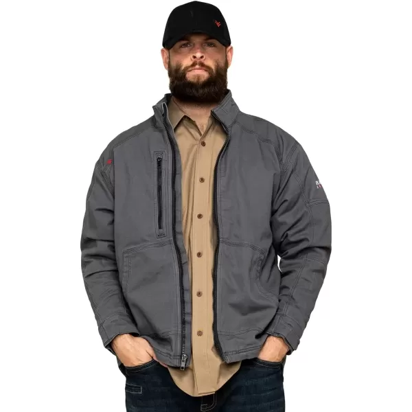 imageAriat Mens FR DuraLight Cordura Canvas Field JacketSteel