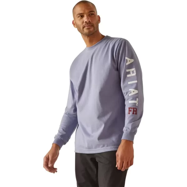 imageAriat Mens FR Roughneck Skull Logo Long Sleeve ShirtInfinity