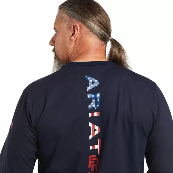 imageAriat Mens FR Stretch Logo TShirtAmazon