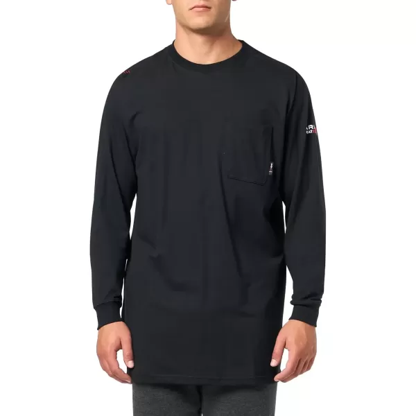 imageAriat Mens FR Stretch Logo TShirtBlackLime