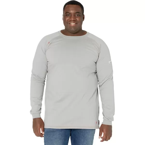 imageAriat Mens FR Work Crew TShirtSilver Fox