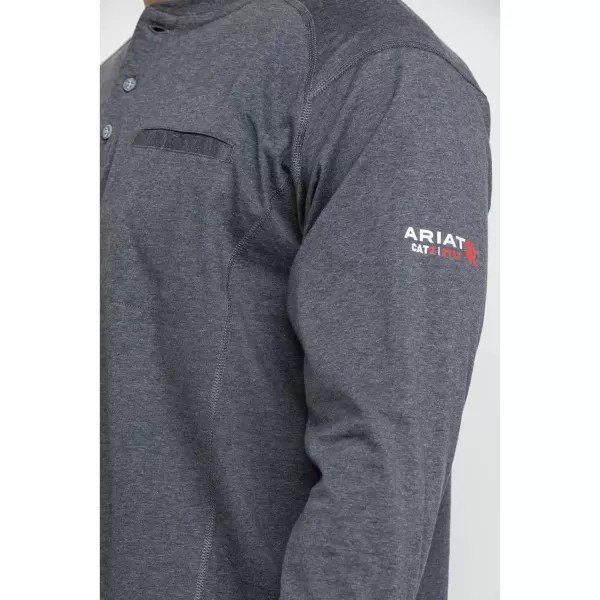 imageAriat Mens Fr Air HenleyCharcoal