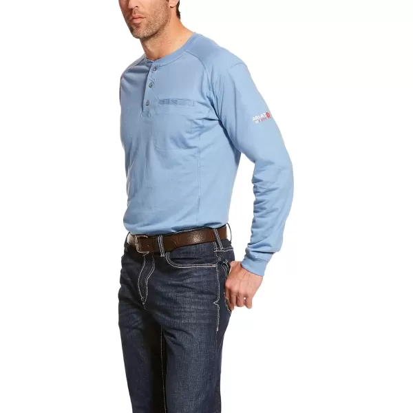 imageAriat Mens Fr Air HenleySteel Blue