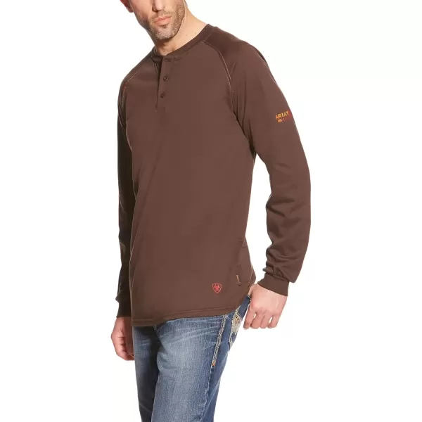 imageAriat Mens Fr Henley TopBlue Twill