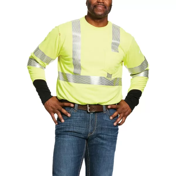 imageAriat Mens Fr Hivis TShirtHivis Yellow