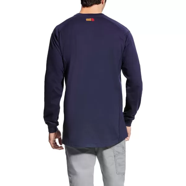 imageARIAT Mens Charcoal Fr Air Henley Long Sleeve Work Shirt Tall Charcoal XXLarge Tall
