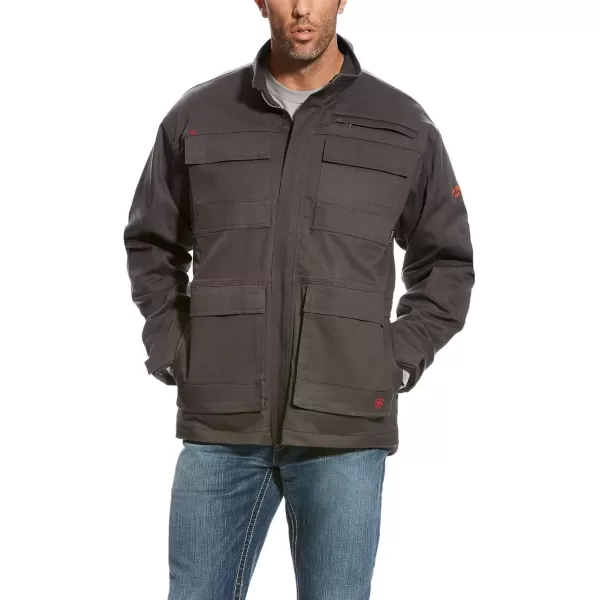 imageARIAT Mens Fr Canvas Stretch JacketField Khaki