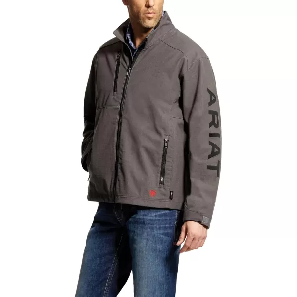 imageARIAT Mens Fr Team Logo JacketIron Gray