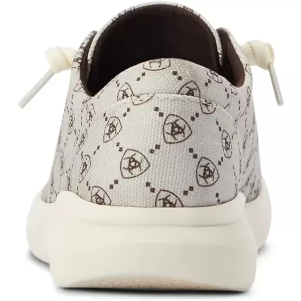imageARIAT Womens Hilo Stretch Slip On Flats Casual  BlackAriat Logo