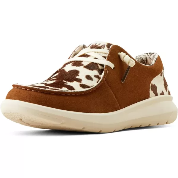 Cow Hair on/Ginger Suede