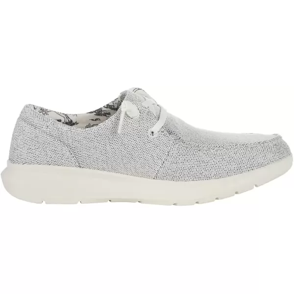 imageARIAT Womens Hilo Stretch Slip On Flats Casual  BlackGallant Gray