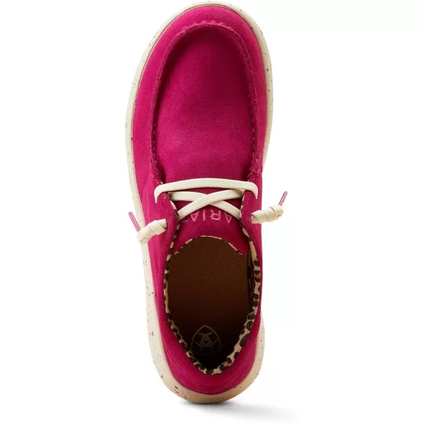 imageARIAT Womens Hilo Stretch Slip On Flats Casual  BlackHottest Pink