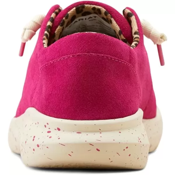 imageARIAT Womens Hilo Stretch Slip On Flats Casual  BlackHottest Pink