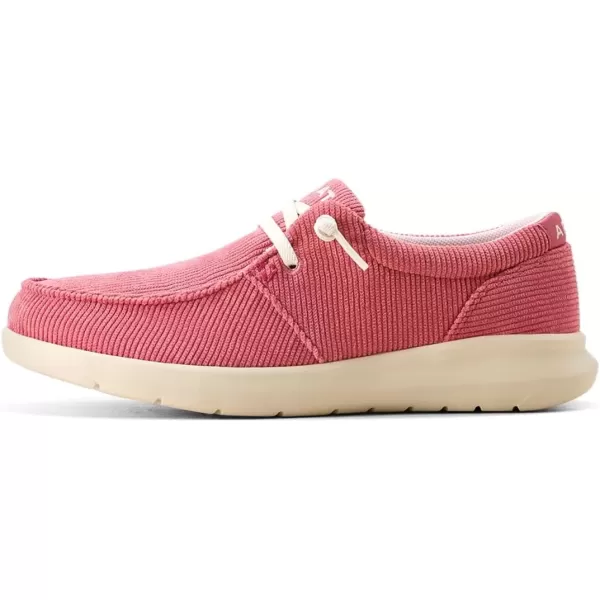 imageARIAT Womens Hilo Stretch Slip On Flats Casual  BlackPink Corduroy