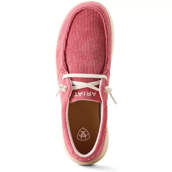 imageARIAT Womens Hilo Stretch Slip On Flats Casual  BlackPink Corduroy