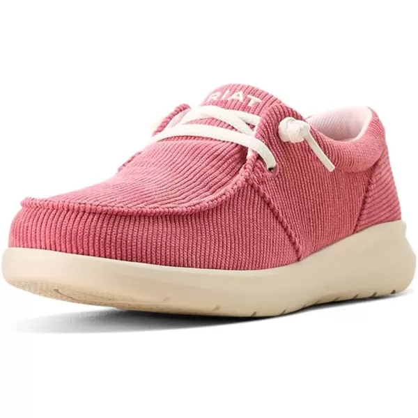 imageARIAT Womens Hilo Stretch Slip On Flats Casual  BlackPink Corduroy