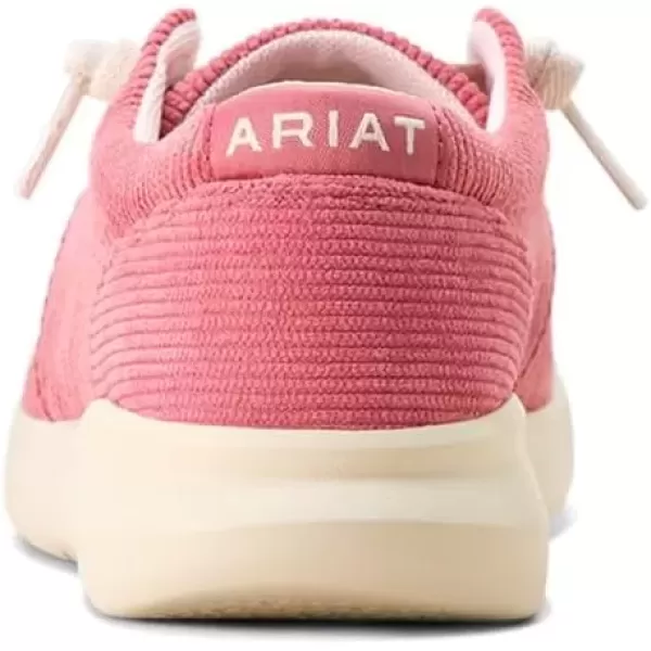 imageARIAT Womens Hilo Stretch Slip On Flats Casual  BlackPink Corduroy