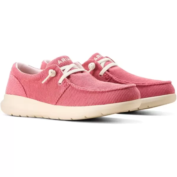 imageARIAT Womens Hilo Stretch Slip On Flats Casual  BlackPink Corduroy