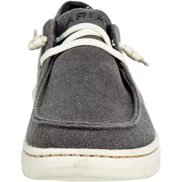 imageARIAT Womens Hilo Stretch Slip On Flats Casual  BlackWashed Black