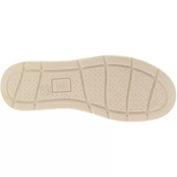 imageARIAT Womens Hilo Stretch Slip On Flats Casual  BlackWashed Tan Canvas