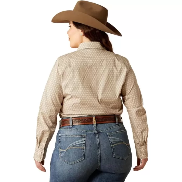 imageARIAT Womens Kirby Stretch ShirtCaidan Sea Spray