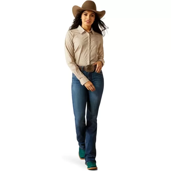 imageARIAT Womens Kirby Stretch ShirtCaidan Sea Spray