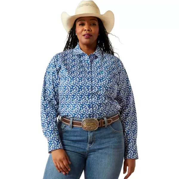 imageARIAT Womens Kirby Stretch ShirtGeorgia Floral Ditsy Print