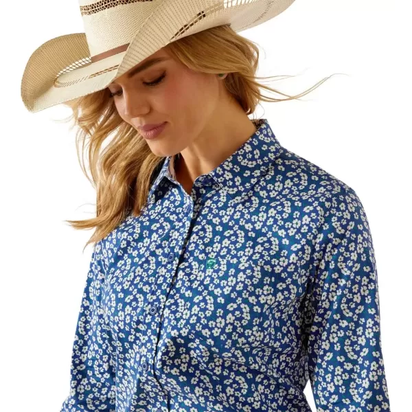 imageARIAT Womens Kirby Stretch ShirtGeorgia Floral Ditsy Print