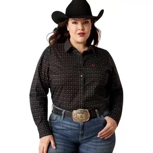 imageARIAT Womens Kirby Stretch ShirtGia Geo Print