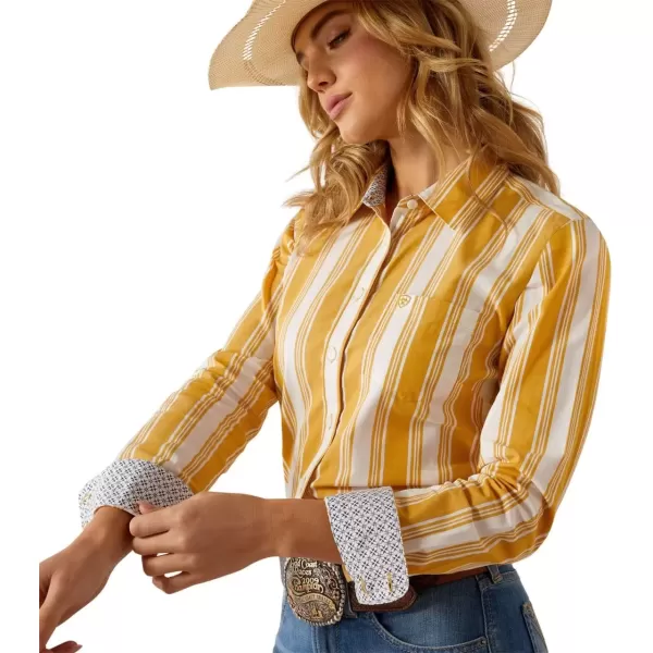 imageARIAT Womens Kirby Stretch ShirtNugget Stripe