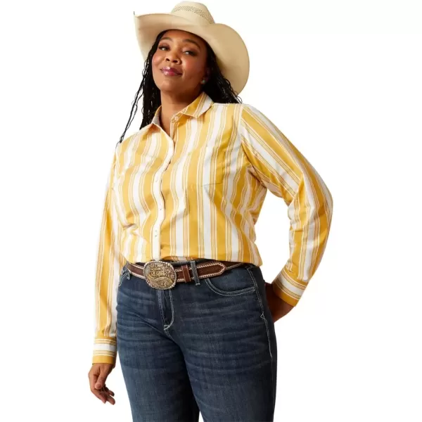 imageARIAT Womens Kirby Stretch ShirtNugget Stripe