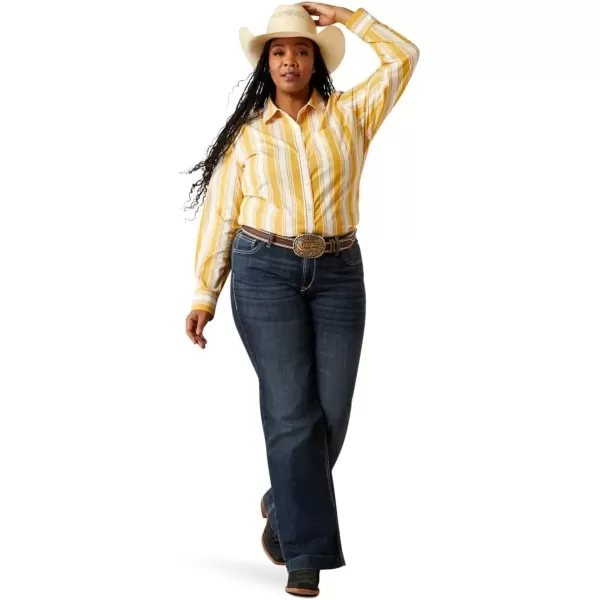 imageARIAT Womens Kirby Stretch ShirtNugget Stripe