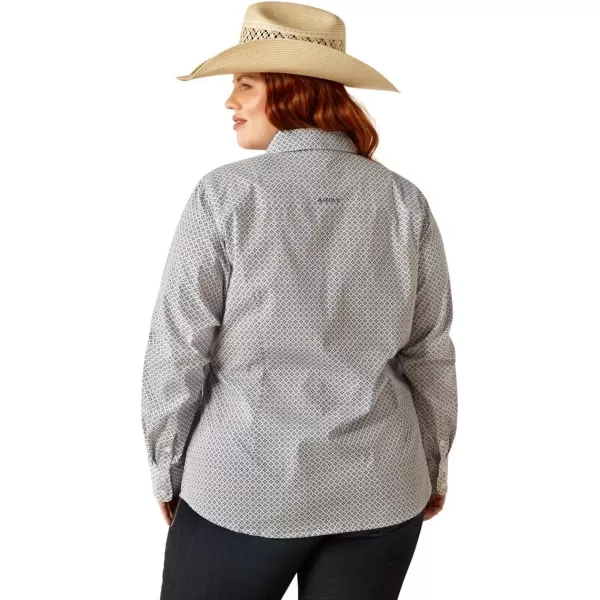 imageARIAT Womens Kirby Stretch ShirtOcean Geo