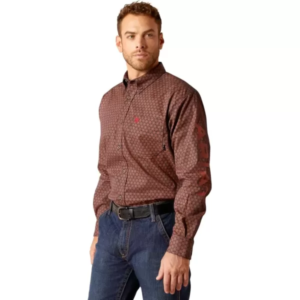 imageAriat Mens Fr Liberty Work ShirtBurnt Henna