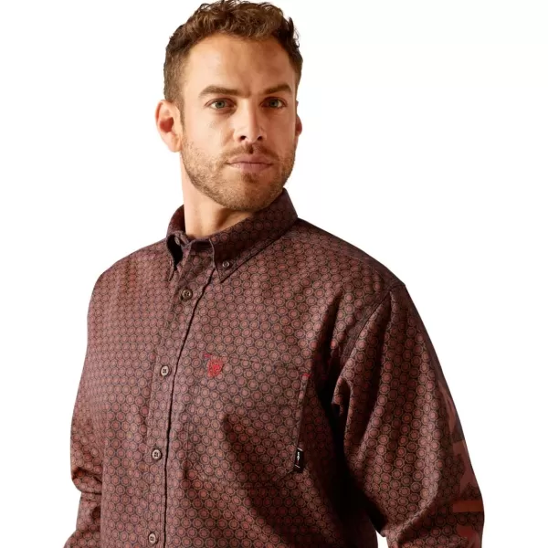 imageAriat Mens Fr Liberty Work ShirtBurnt Henna