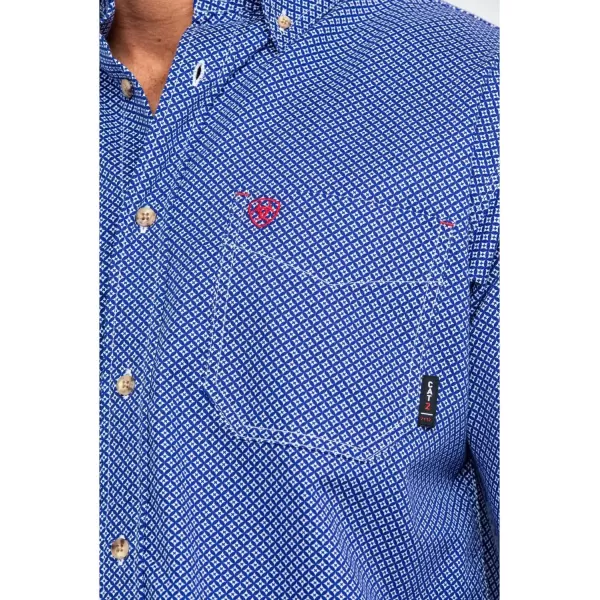 imageAriat Mens Fr Liberty Work ShirtCobalt