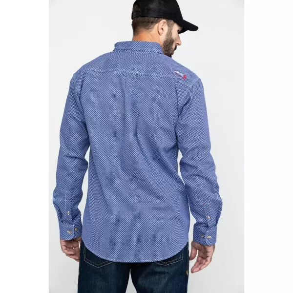 imageAriat Mens Fr Liberty Work ShirtCobalt