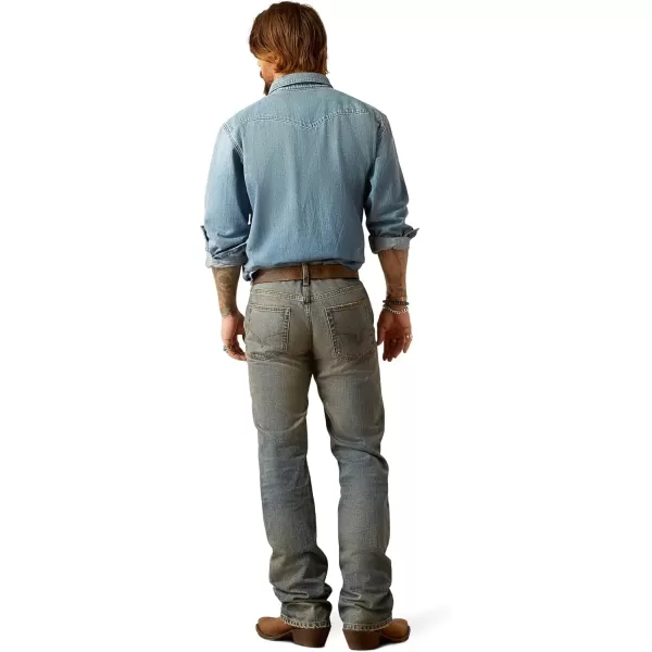 imageAriat Mens Yellowstone M5 Rider Slim Straight JeanMedium Dirty