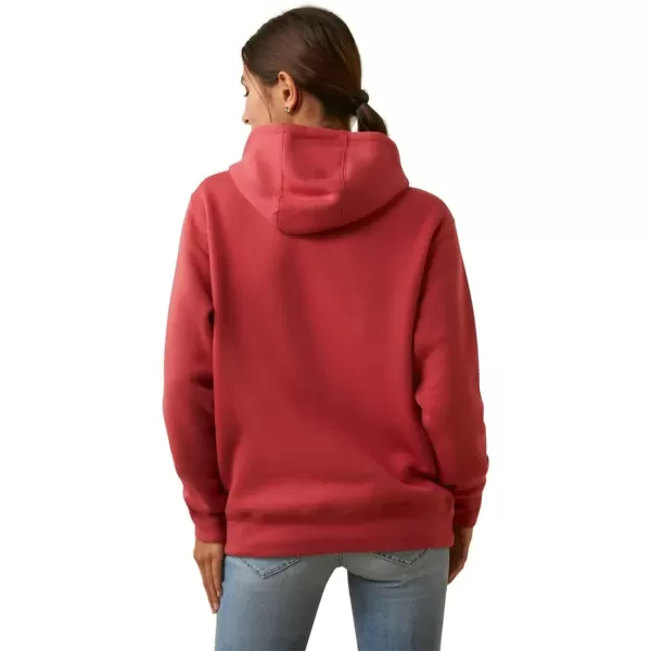 imageAriat Womens Hooded SweatshirtAriat Logo Cardinal